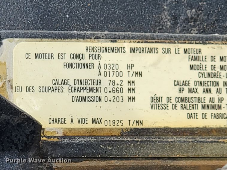 image for item JE9933 1992 Ford Aeromax I9000  semi truck