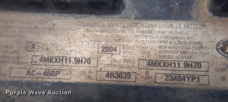 image for item KH9007 2005 Mack CXN613  semi truck