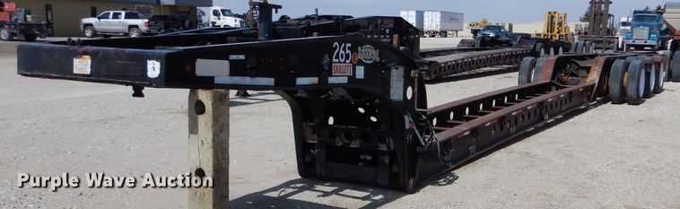 image for item LJ9817 1999 Liddell L50B  lowboy equipment trailer