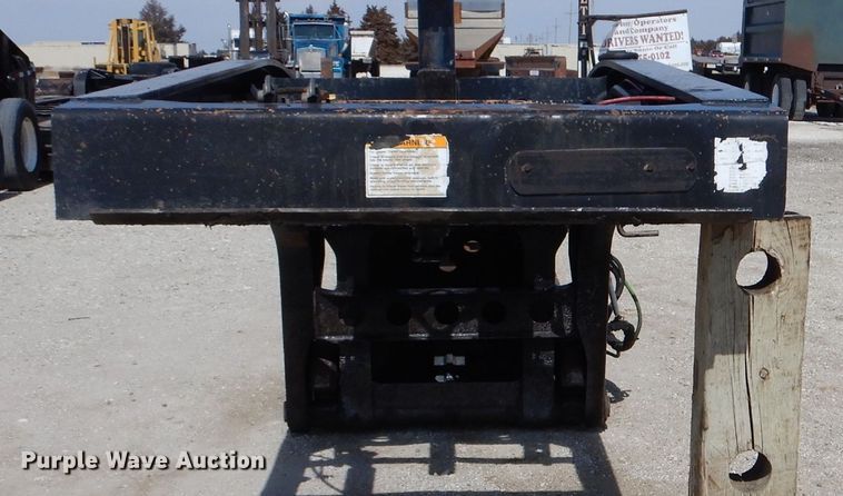image for item LJ9817 1999 Liddell L50B  lowboy equipment trailer
