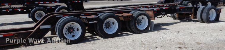 image for item LJ9817 1999 Liddell L50B  lowboy equipment trailer