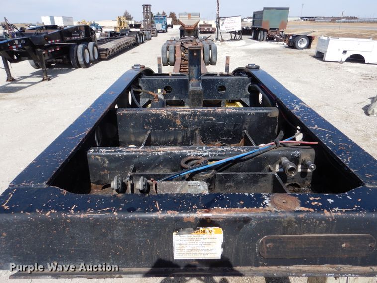 image for item LJ9817 1999 Liddell L50B  lowboy equipment trailer