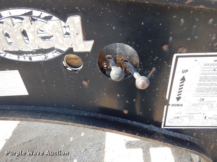 image for item LJ9817 1999 Liddell L50B  lowboy equipment trailer