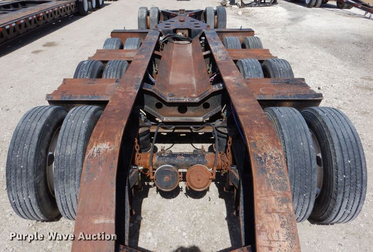 image for item LJ9817 1999 Liddell L50B  lowboy equipment trailer