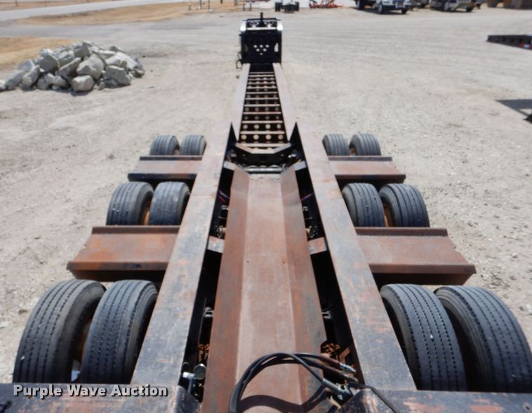 image for item LJ9817 1999 Liddell L50B  lowboy equipment trailer