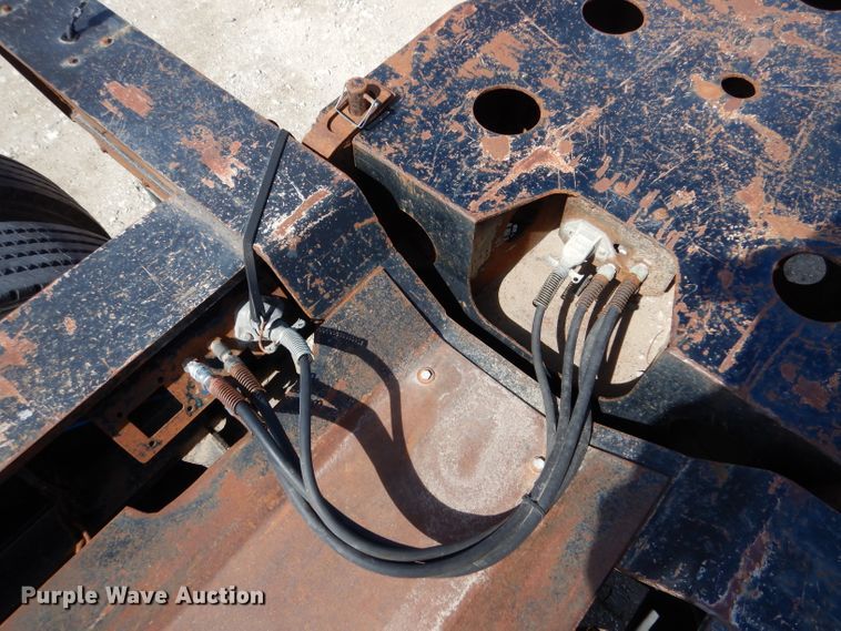 image for item LJ9817 1999 Liddell L50B  lowboy equipment trailer