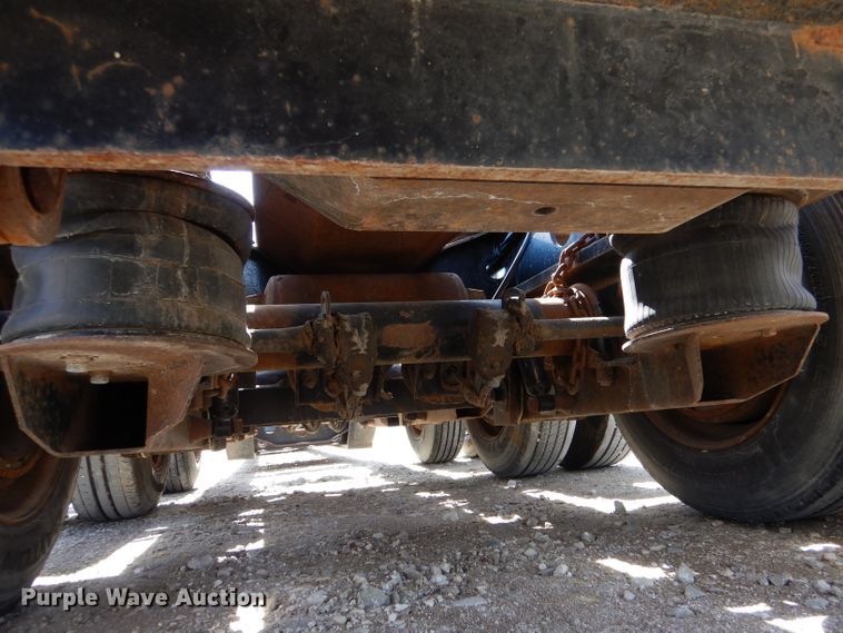 image for item LJ9817 1999 Liddell L50B  lowboy equipment trailer