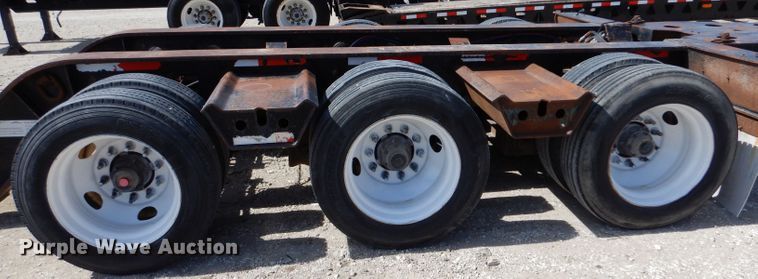 image for item LJ9817 1999 Liddell L50B  lowboy equipment trailer