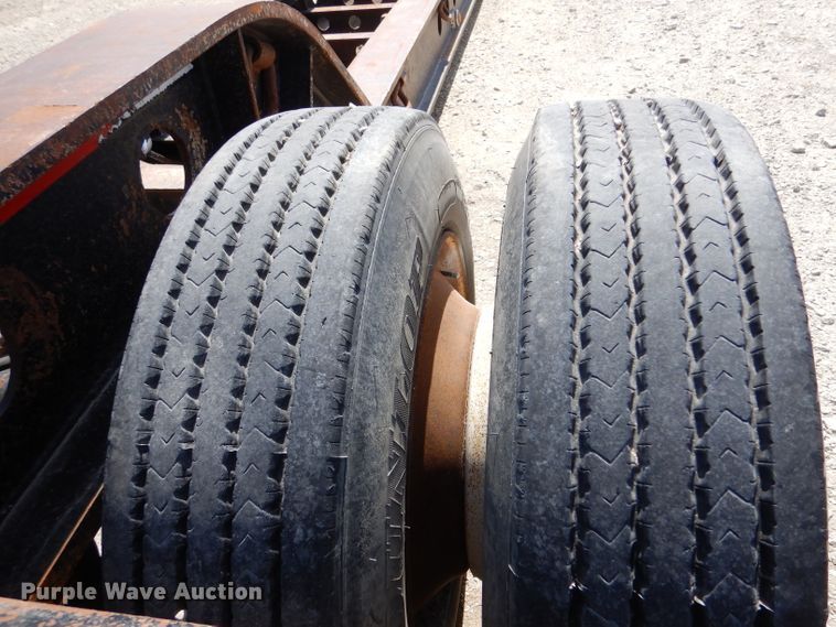 image for item LJ9817 1999 Liddell L50B  lowboy equipment trailer