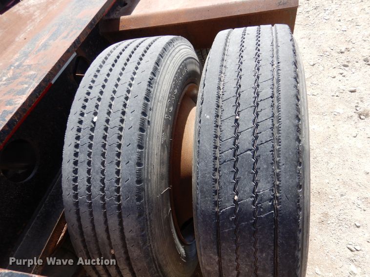 image for item LJ9817 1999 Liddell L50B  lowboy equipment trailer