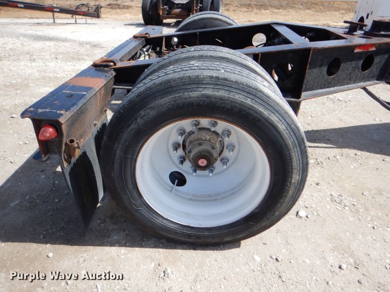 image for item LJ9817 1999 Liddell L50B  lowboy equipment trailer