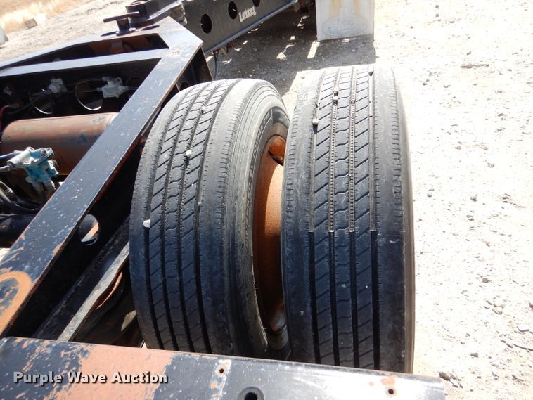 image for item LJ9817 1999 Liddell L50B  lowboy equipment trailer