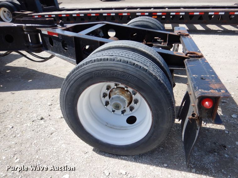 image for item LJ9817 1999 Liddell L50B  lowboy equipment trailer