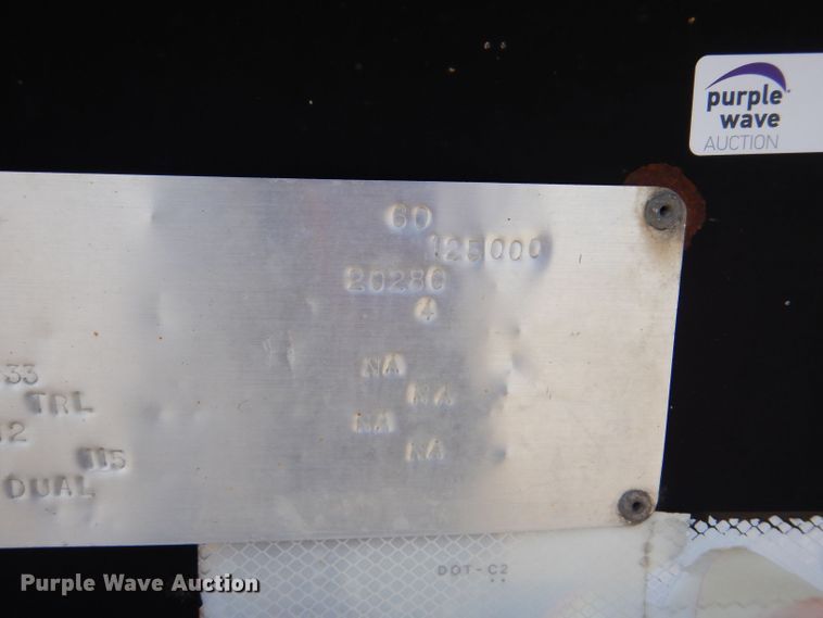 image for item LJ9817 1999 Liddell L50B  lowboy equipment trailer