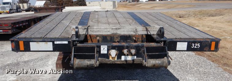 image for item LJ9821 2014 Fontaine Renegade LX40  lowboy equipment trailer