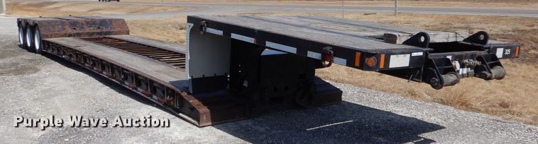 image for item LJ9821 2014 Fontaine Renegade LX40  lowboy equipment trailer