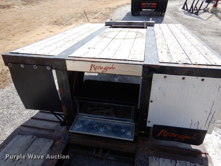 image for item LJ9821 2014 Fontaine Renegade LX40  lowboy equipment trailer