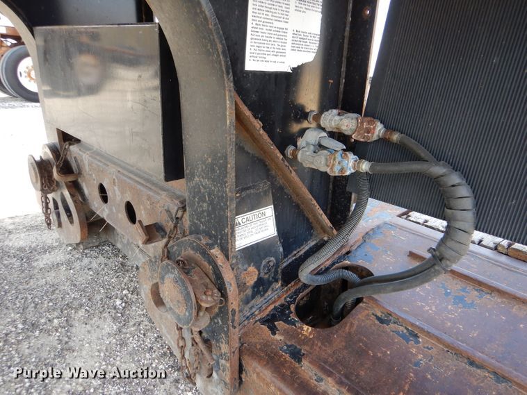 image for item LJ9821 2014 Fontaine Renegade LX40  lowboy equipment trailer