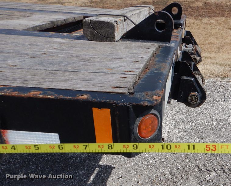 image for item LJ9821 2014 Fontaine Renegade LX40  lowboy equipment trailer