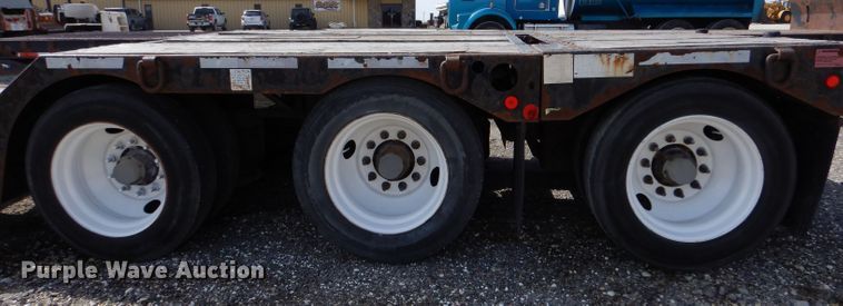 image for item LJ9821 2014 Fontaine Renegade LX40  lowboy equipment trailer