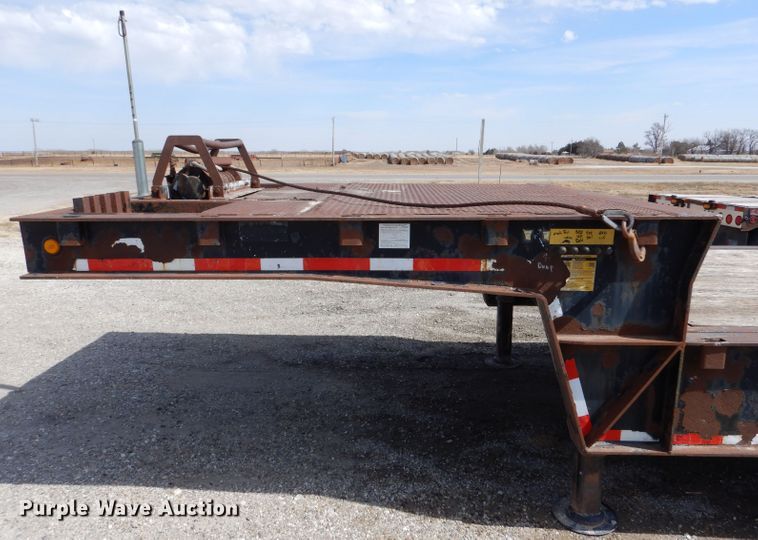 image for item LJ9822 2006 Ledwell LW48 HT2-10-PB  drop deck equipment trailer