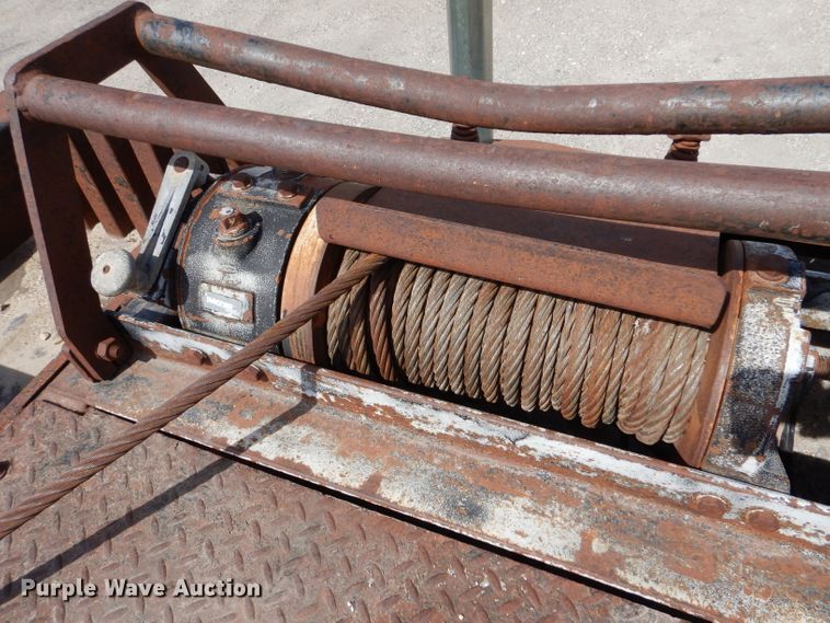 image for item LJ9822 2006 Ledwell LW48 HT2-10-PB  drop deck equipment trailer