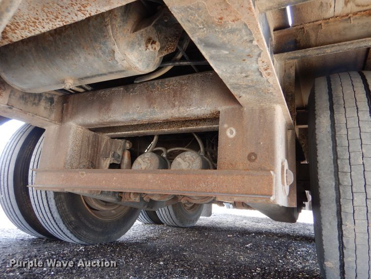 image for item LJ9822 2006 Ledwell LW48 HT2-10-PB  drop deck equipment trailer