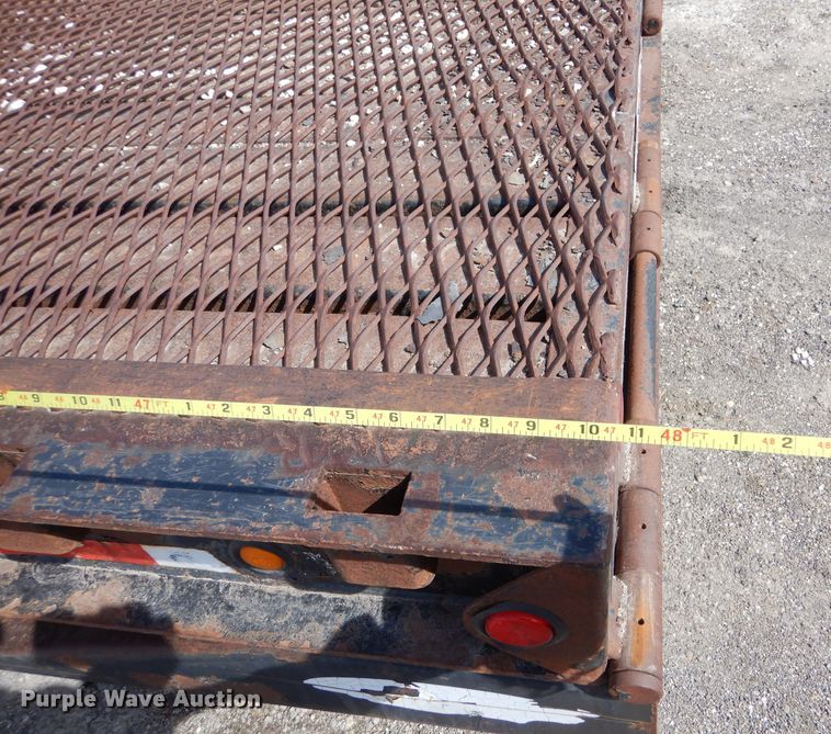 image for item LJ9822 2006 Ledwell LW48 HT2-10-PB  drop deck equipment trailer