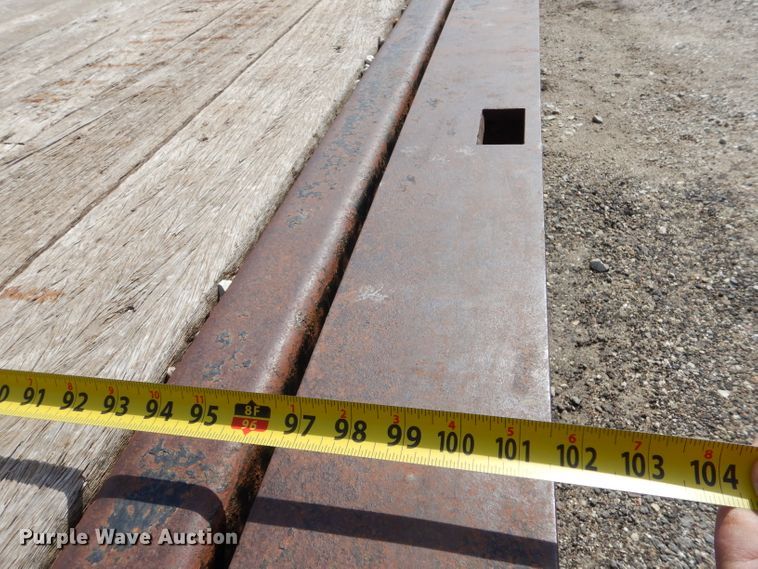 image for item LJ9822 2006 Ledwell LW48 HT2-10-PB  drop deck equipment trailer