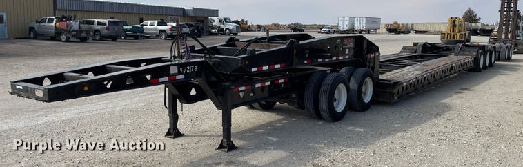 image for item LJ9828 1996 Trail King 130  lowboy equipment trailer