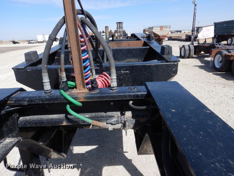 image for item LJ9828 1996 Trail King 130  lowboy equipment trailer