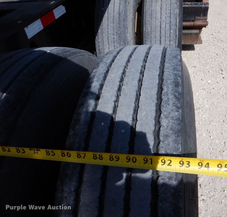 image for item LJ9828 1996 Trail King 130  lowboy equipment trailer