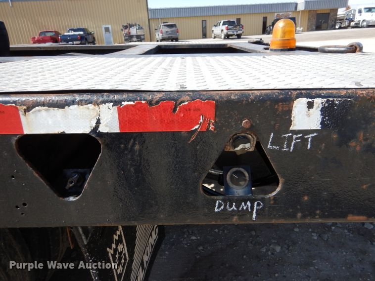 image for item LJ9828 1996 Trail King 130  lowboy equipment trailer