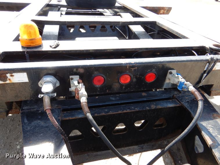 image for item LJ9828 1996 Trail King 130  lowboy equipment trailer