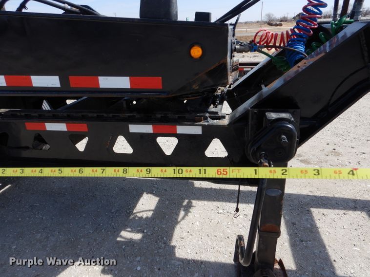 image for item LJ9828 1996 Trail King 130  lowboy equipment trailer