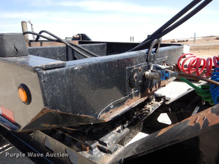 image for item LJ9828 1996 Trail King 130  lowboy equipment trailer