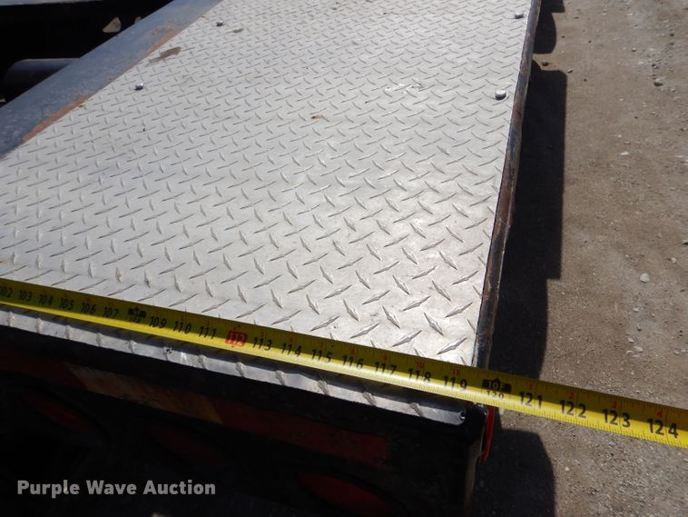 image for item LJ9828 1996 Trail King 130  lowboy equipment trailer