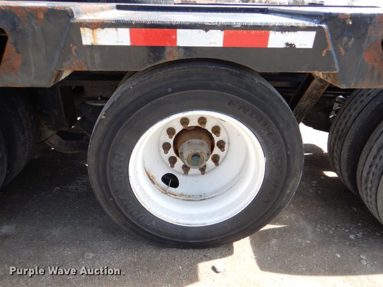 image for item LJ9828 1996 Trail King 130  lowboy equipment trailer