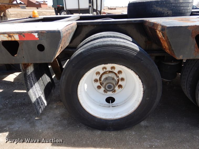 image for item LJ9828 1996 Trail King 130  lowboy equipment trailer
