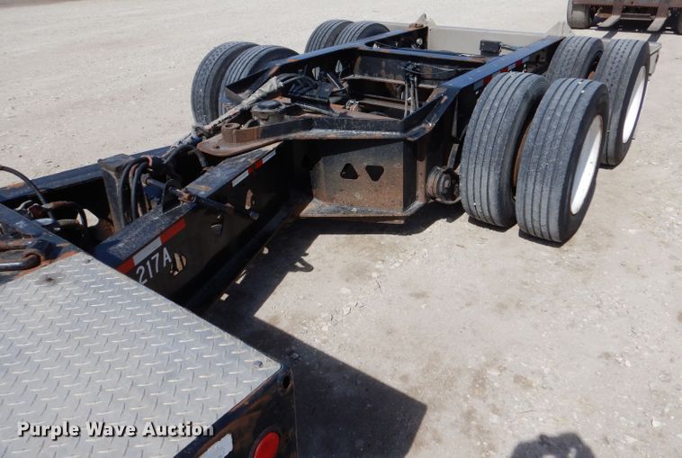 image for item LJ9828 1996 Trail King 130  lowboy equipment trailer