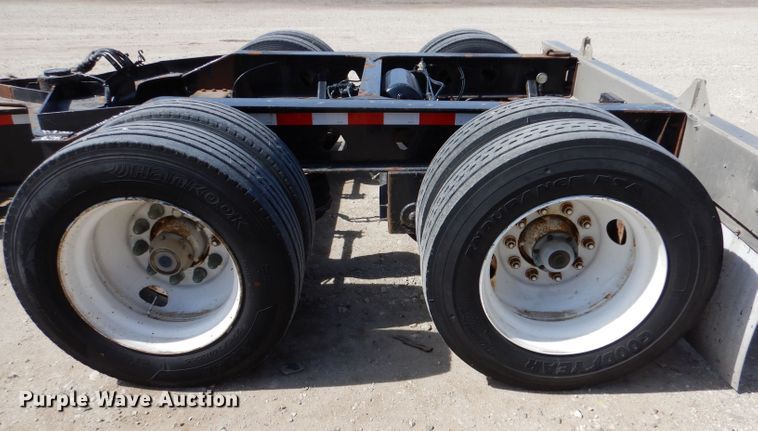 image for item LJ9828 1996 Trail King 130  lowboy equipment trailer