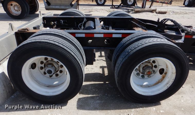 image for item LJ9828 1996 Trail King 130  lowboy equipment trailer