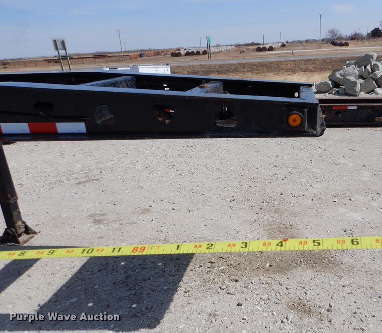 image for item LJ9828 1996 Trail King 130  lowboy equipment trailer