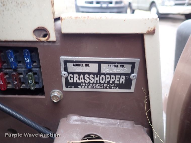 image for item DC4032 Grasshopper 722D  ZTR lawn mower