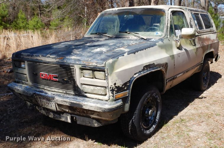 image for item DI8644 1989 GMC Jimmy  SUV