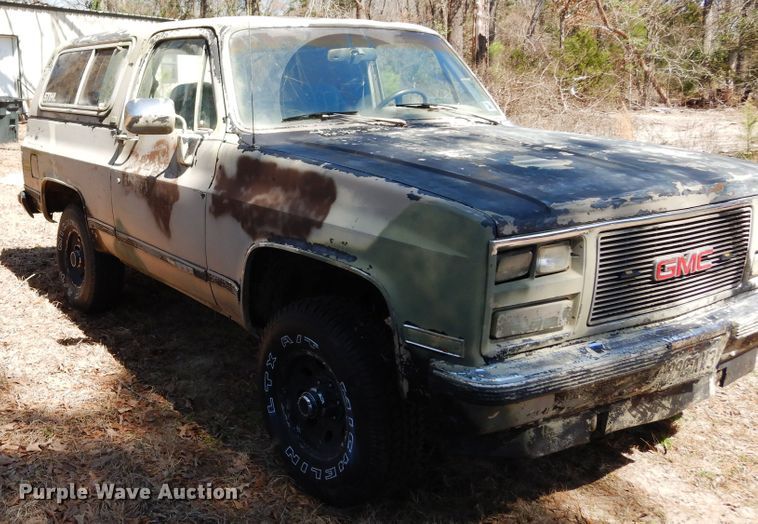 image for item DI8644 1989 GMC Jimmy  SUV