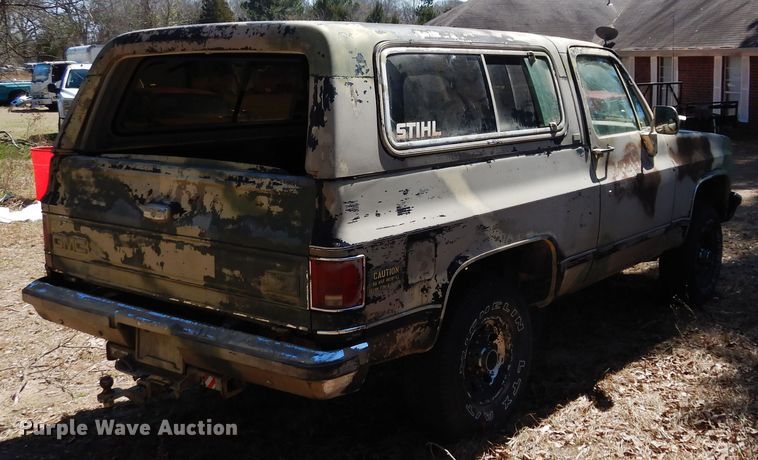 image for item DI8644 1989 GMC Jimmy  SUV