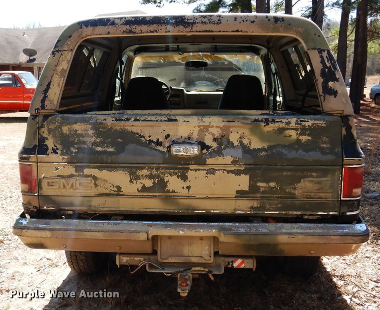 image for item DI8644 1989 GMC Jimmy  SUV