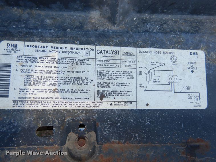 image for item DI8644 1989 GMC Jimmy  SUV