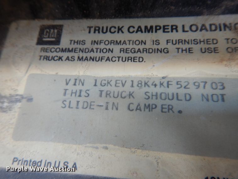 image for item DI8644 1989 GMC Jimmy  SUV